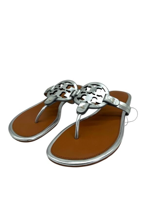 TORY BURCH - MILLER METALLIC SANDALS - Image 7